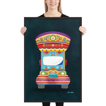 Pakistani Truck Art Desi Print