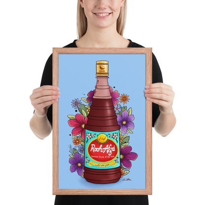Rooh Afza Art Desi Pakistani Wall Art