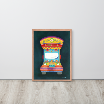 Pakistani Truck Art Desi Print
