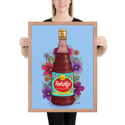 Rooh Afza Art Desi Pakistani Wall Art