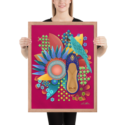 Khusa Pakistani Art Desi Print
