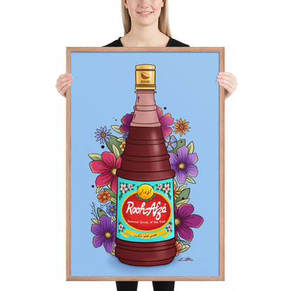 Rooh Afza Art Desi Pakistani Wall Art