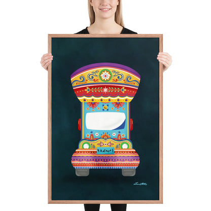 Pakistani Truck Art Desi Print