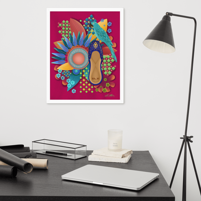Khusa Pakistani Art Desi Print