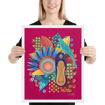 Khusa Pakistani Art Desi Print