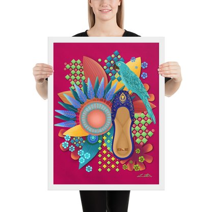 Khusa Pakistani Art Desi Print