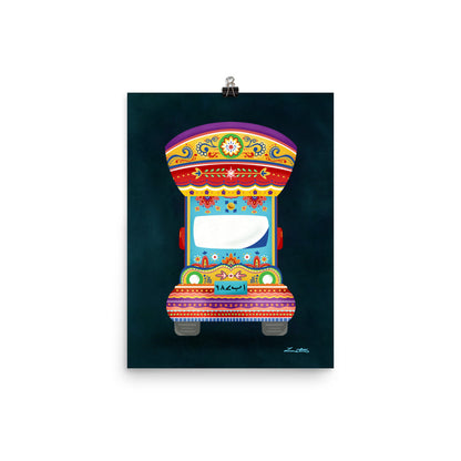 Pakistani Truck Art Desi Print