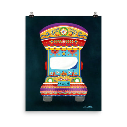 Pakistani Truck Art Desi Print