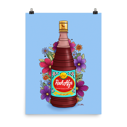 Rooh Afza Art Desi Pakistani Wall Art