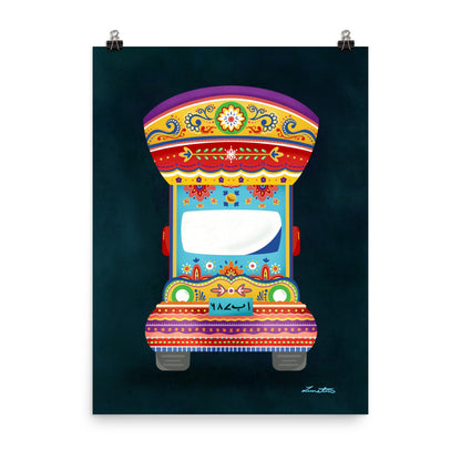 Pakistani Truck Art Desi Print