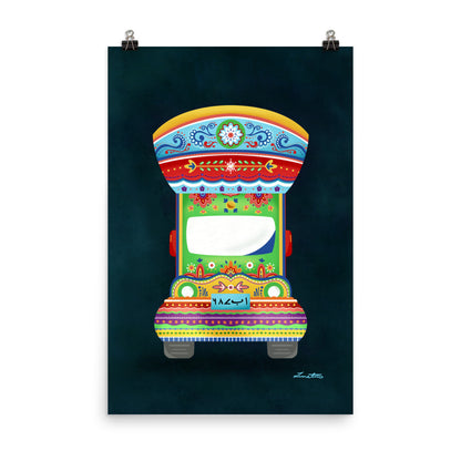 Pakistani Truck Art Desi Print