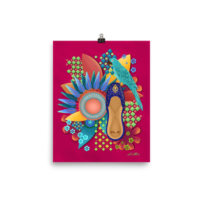 Khusa Pakistani Art Desi Print