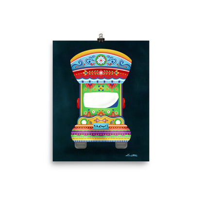 Pakistani Truck Art Desi Print