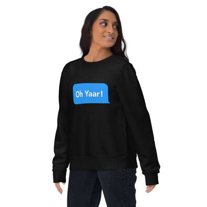 Yaar Text Sweatshirt