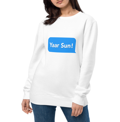 Yaar Text Sweatshirt