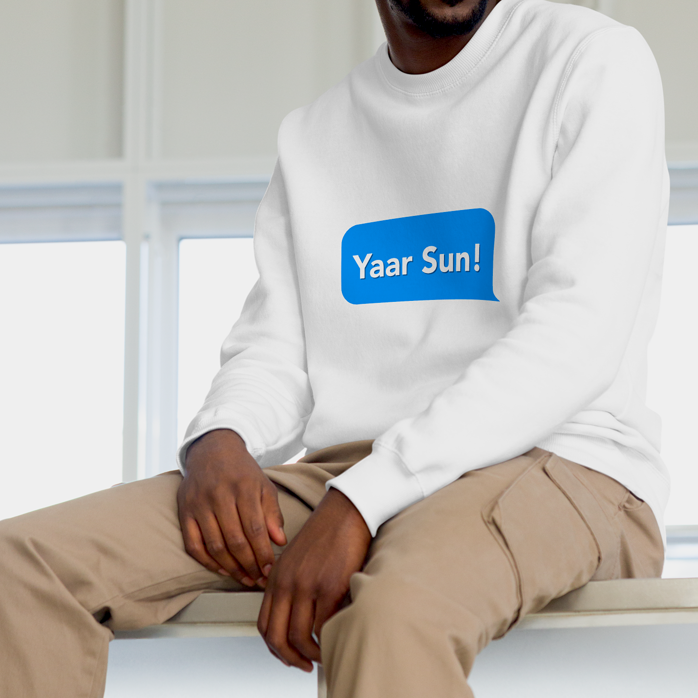 Yaar Text Sweatshirt