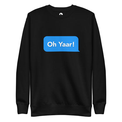 Yaar Text Sweatshirt