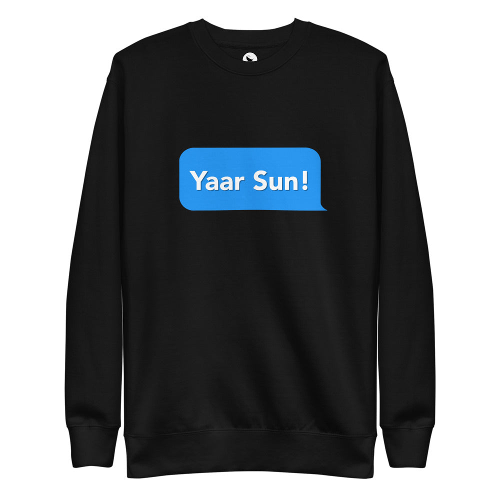 Yaar Text Sweatshirt