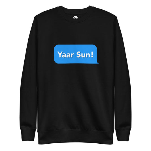 Yaar Text Sweatshirt