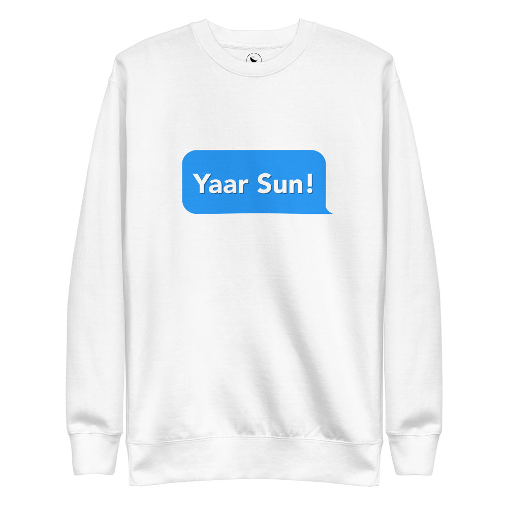 Yaar Text Sweatshirt