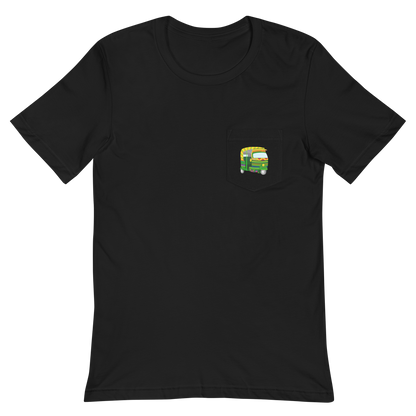 Indian Rickshaw Pocket T-Shirt